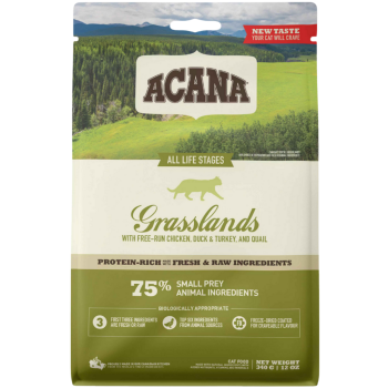 Acana Grassland Tüm Irk ve Yaşam Evreleri İçin Kedi Maması 1.8 Kg - 1