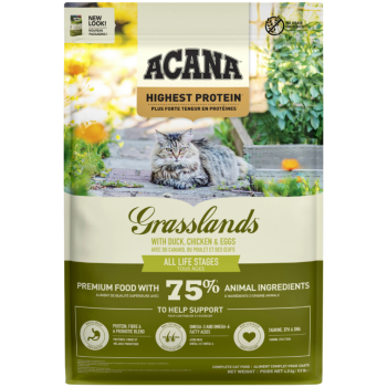 Acana Grassland Tüm Irk ve Yaşam Evreleri İçin Kedi Maması 4.5 Kg - 1