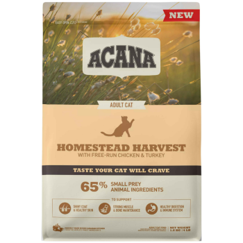 Acana Homestead Harvest Tavuk ve Hindi Etli Yetişkin Kedi Maması 1.8 Kg - 1