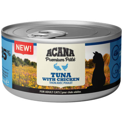 Acana Premium Pate Ton Balıklı ve Tavuklu Kedi Konservesi 85 Gr - 1