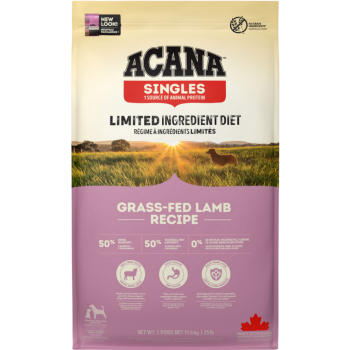 Acana Singles Grass-Fed Lamb Tüm Irklar ve Yaşam Evreleri İçin Köpek Maması 11.4 Kg - 1