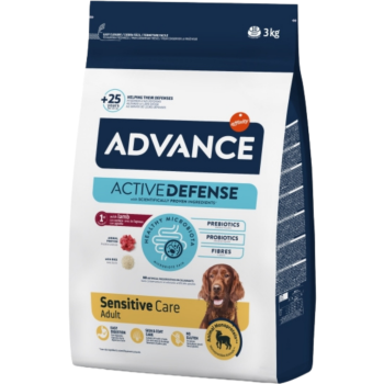 Advance Sensitive Kuzu Etli Yetişkin Köpek Maması 3 Kg - 1