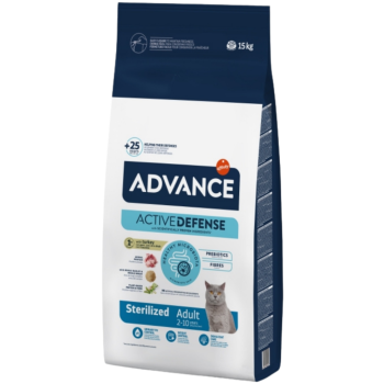 Advance Sterilised Hindi Etli Kısırlaştırılmış Kedi Maması 15 Kg - 1