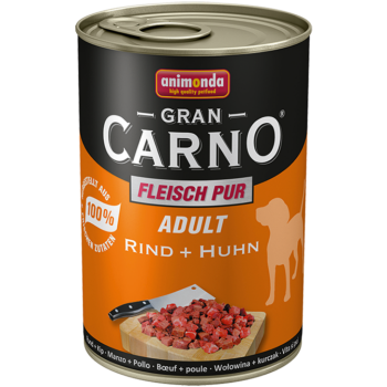 Animonda Gran Carno Sığır Etli ve Tavuklu Köpek Konservesi 400 Gr - 1