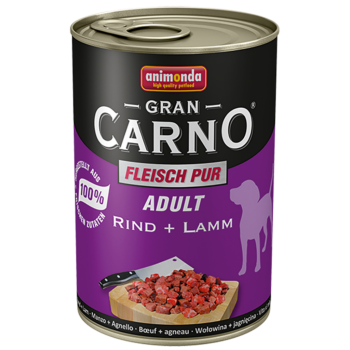 Animonda Gran Carno Sığır ve Kuzu Etli Köpek Konservesi 400 Gr - 1