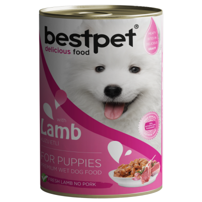 Bestpet Puppy Kuzu Etli Yavru Köpek Konservesi Gravy 400 Gr - 1