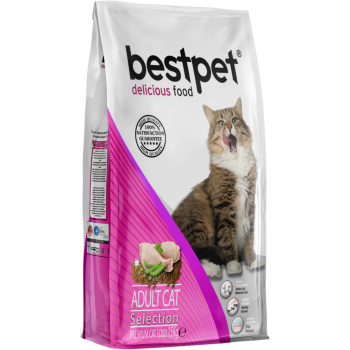 Bestpet Selection Tavuk Etli Yetişkin Kedi Maması 15 Kg - 1