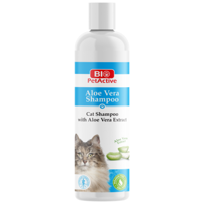 Bio PetActive Aloe Vera Shampoo Aloe Vera Özlü Kedi Şampuanı 250 ML - 1