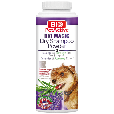 Bio PetActive Bi̇o Magi̇c Lavanta ve Biberiye Özlü Köpek Toz Şampuanı 150 Gr - 1