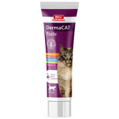 Bio PetActive DermaCat Kediler İçin Cilt ve Tüy Sağlığı Paste 100 ML - 1