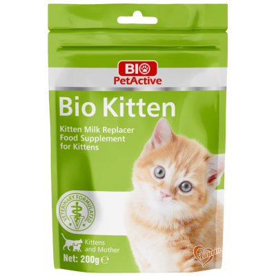 Bio PetActive Kitten Milk Yavru Kedi Süt Tozu 200 Gr - 1