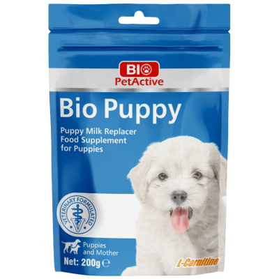 Bio PetActive Puppy Milk Powder Yavru Köpekler İçin Süt Tozu 200 Gr - 1