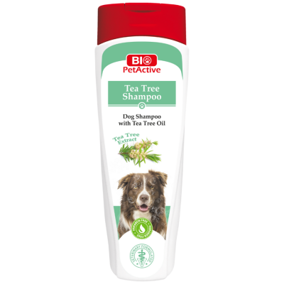 Bio PetActive Tea Tree Shampoo Çay Ağacı Yağlı Köpek Şampuanı 400 ML - 1