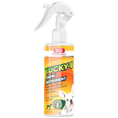 Bio PetActive Yucky-B Köpekler İçin Uzaklaştırıcı ve Çiğneme Önleyici Sprey 250 ML - 1