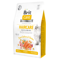 Brit Care Haircare Hypo Allergenic Deri ve Tüy Sağ. İçin Tavuk ve Somonlu Tahılsız Kedi Maması 7 Kg - Brit