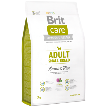 Brit Care Hypoallergenic Kuzu Etli Küçük Irk Yetişkin Köpek Maması 3 Kg - 1