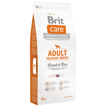 Brit Care Hypoallergenic Kuzu Etli Orta Irk Yetişkin Köpek Maması 12 Kg - 1