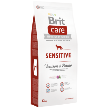 Brit Care Sensitive Tahılsız Geyik Etli Yetişkin Köpek Maması 12 Kg - 1