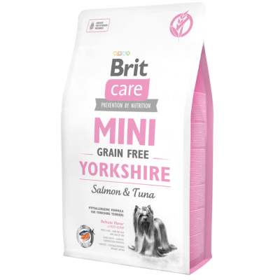 Brit Care Tahılsız Mini Yorkshire Somonlu Yetişkin Köpek Maması 2 Kg - 1