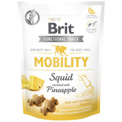 Brit Functional Snack Mobility Kalamar ve Ananaslı Köpek Ödülü 150 Gr - 1