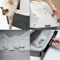 Catit Smart Sift Otomatik Kedi Tuvalet Kabı - 4