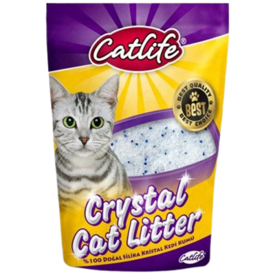 Catlife Silica Kristal Kedi Kumu 1.4 Kg 3.8 Litre - 1