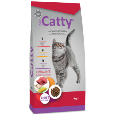 Catty Kuzu Etli Yetişkin Kedi Maması 1 Kg - 1