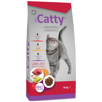 Catty Kuzu Etli Yetişkin Kedi Maması 15 Kg - 1