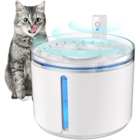 Dogness Kedi ve Köpek Akıllı Hareket Sensörlü Taşınabilir Şarjlı Su Pınarı 2.2 Litre - 1