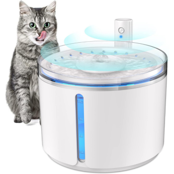 Dogness Kedi ve Köpek Akıllı Hareket Sensörlü Taşınabilir Şarjlı Su Pınarı 2.2 Litre - 1