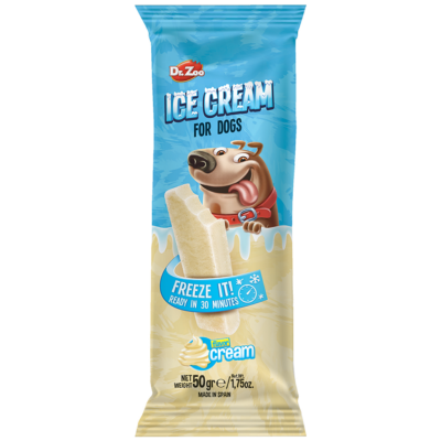 Dr.Zoo Helado İce Cream Kremalı Dondurma Köpek Ödülü 50 Gr - 1