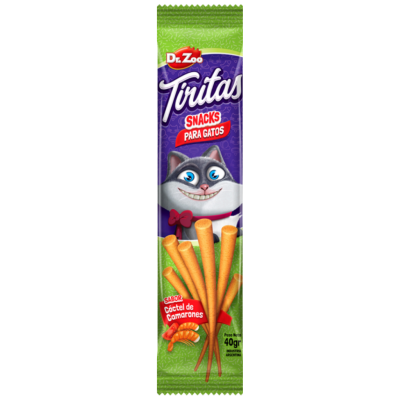 Dr.Zoo Tiritas Cat Snack Karidesli Kedi Ödülü 40 Gr - 1