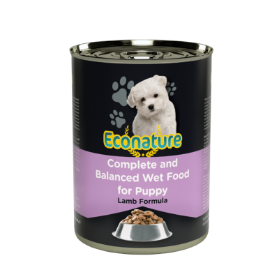 Econature Puppy Kuzu Etli Yavru Köpek Konserve Maması 400 Gr - 1