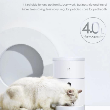 ELS Pet Kameralı Otomatik Kedi ve Köpek Mama Kabı - 8