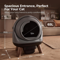 Els Pet Otomatik Koku Kontrollü Akıllı Kedi Tuvaleti - 8