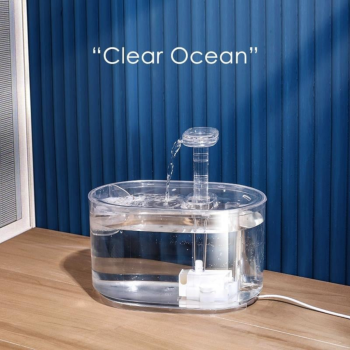 ELS Pet Transparent Kedi ve Köpek Su Pınarı 3.5 Litre - 3