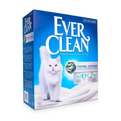 Ever Clean Total Cover Koku Önleyici Topaklanan Kedi Kumu 10 Litre - 1