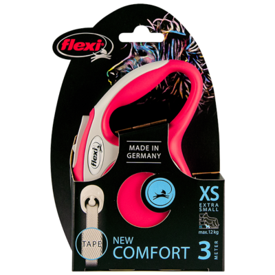 Flexi New Comfort Otomatik Şerit Gezdirme Kayışı 3 Metre X-Small Kırmızı - 2