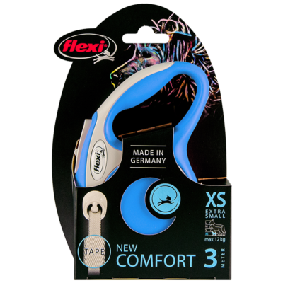 Flexi New Comfort Otomatik Şerit Gezdirme Kayışı 3 Metre X-Small Mavi - 2