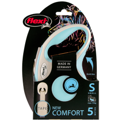 Flexi New Comfort Otomatik Şerit Gezdirme Kayışı 5 Metre Small Açık Mavi - 2