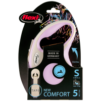 Flexi New Comfort Otomatik Şerit Gezdirme Kayışı 5 Metre Small Rose - 2