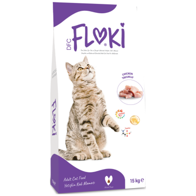 Floki Tavuklu Yetişkin Kedi Maması 15 Kg - 1