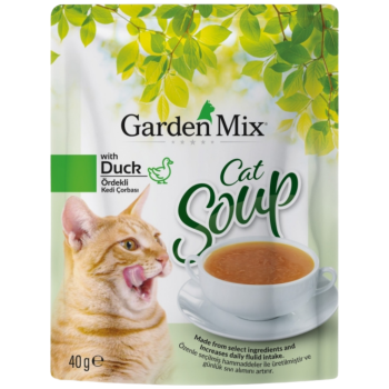 Garden Mix Cat Soup Ördekli Kedi Çorbası 40 Gr - 1