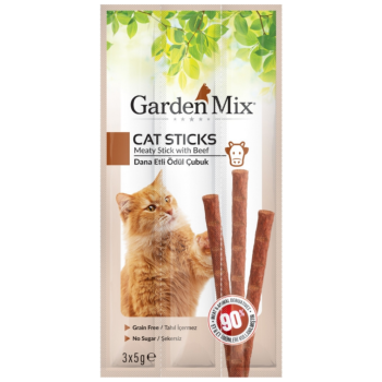 Garden Mix Sticks Dana Etli Kedi Ödülü 3x5 Gr - 1