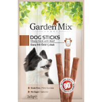 Garden Mix Sticks Dana Etli Köpek Ödülü 3x11 Gr - Garden Mix
