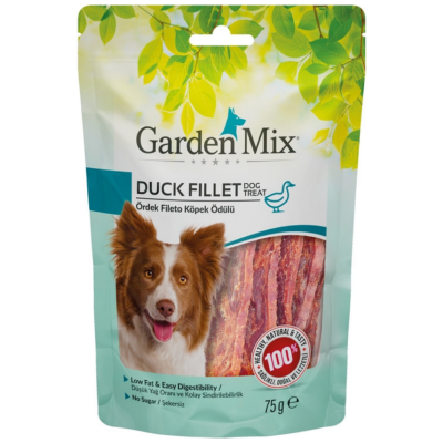 Garden Mix Duck Fillet Ördek Fileto Köpek Ödülü 75 Gr - 1