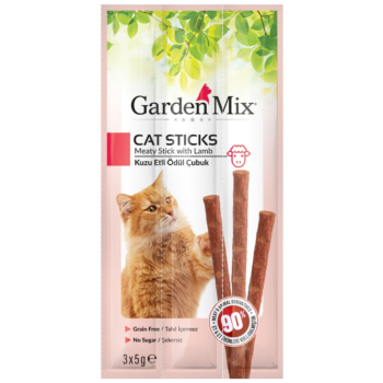 Garden Mix Sticks Kuzu Etli Kedi Ödülü 3x5 Gr - 1