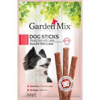 Garden Mix Sticks Kuzu Etli Köpek Ödülü 3x 11 Gr - 1
