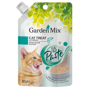 Garden Mix Tasty Meat Paste Somonlu Et Ezmesi Kedi Ödülü 80 Gr - 1