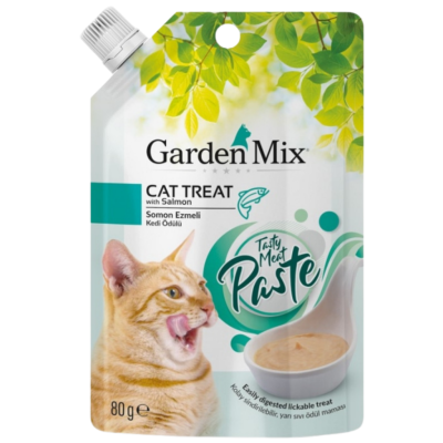 Garden Mix Somonlu Et Ezmesi Kedi Ödülü 80 Gr - 1